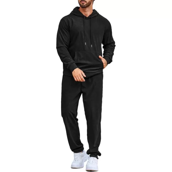 COOFANDY Men's Tracksuit 2 Piece Set Hoodie Sweatsuits Athletic Jogging Suits Casual Sports Outfits