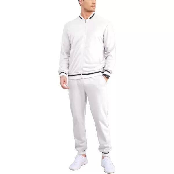 COOFANDY Men's Tracksuit 2 Piece Zip Up Sweatsuits Casual Athletic Jogging Suit Sets With Pockets