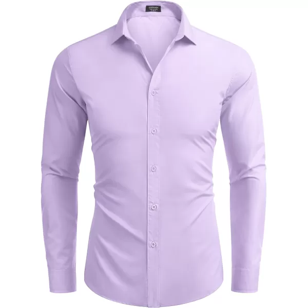 COOFANDY Men's Dress Shirts Long Sleeve Button Up Shirts Formal Business Shirt