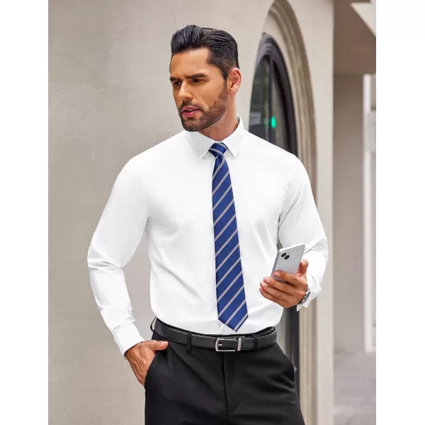 COOFANDY Men's Dress Shirts Long Sleeve Button Up Shirts Formal Business Shirt