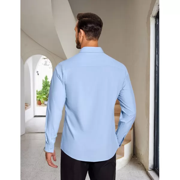 COOFANDY Men's Dress Shirts Long Sleeve Button Up Shirts Formal Business Shirt