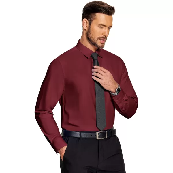 COOFANDY Men's Dress Shirts Long Sleeve Button Up Shirts Formal Business Shirt