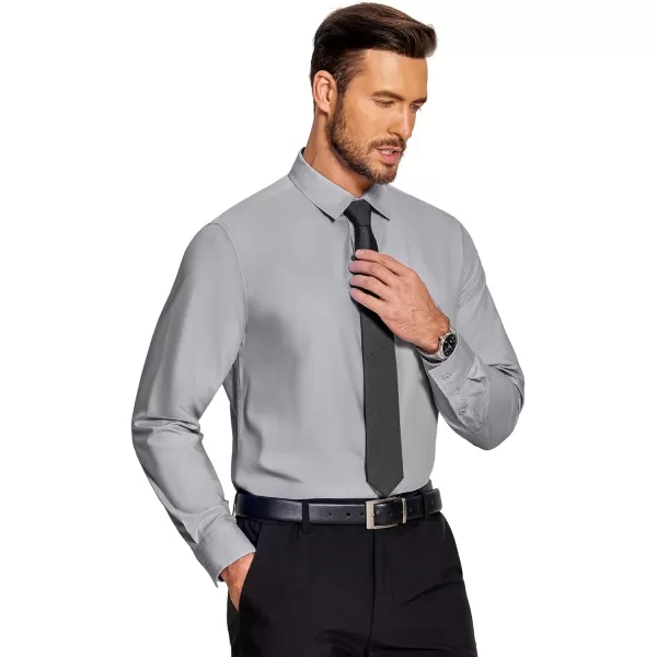 COOFANDY Men's Dress Shirts Long Sleeve Button Up Shirts Formal Business Shirt