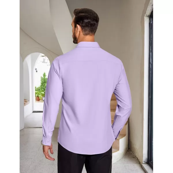 COOFANDY Men's Dress Shirts Long Sleeve Button Up Shirts Formal Business Shirt