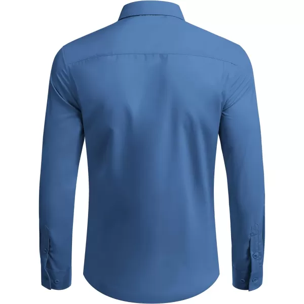 COOFANDY Men's Dress Shirts Long Sleeve Button Up Shirts Formal Business Shirt