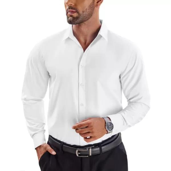 COOFANDY Men's Dress Shirts Long Sleeve Button Up Shirts Formal Business Shirt