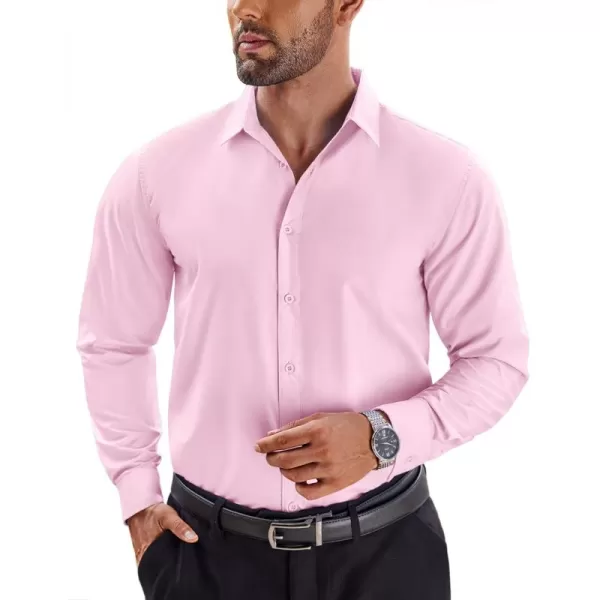 COOFANDY Men's Dress Shirts Long Sleeve Button Up Shirts Formal Business Shirt