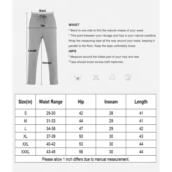 COOFANDY Men's Yoga Sweatpants Lightweight Open Bottom Lounge Pants Casual Drawstring Jogger Pants with Pockets
