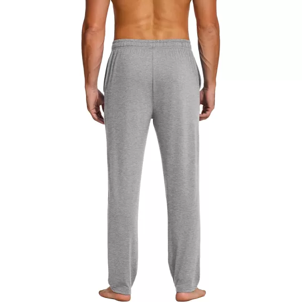 COOFANDY Men's Yoga Sweatpants Lightweight Open Bottom Lounge Pants Casual Drawstring Jogger Pants with Pockets