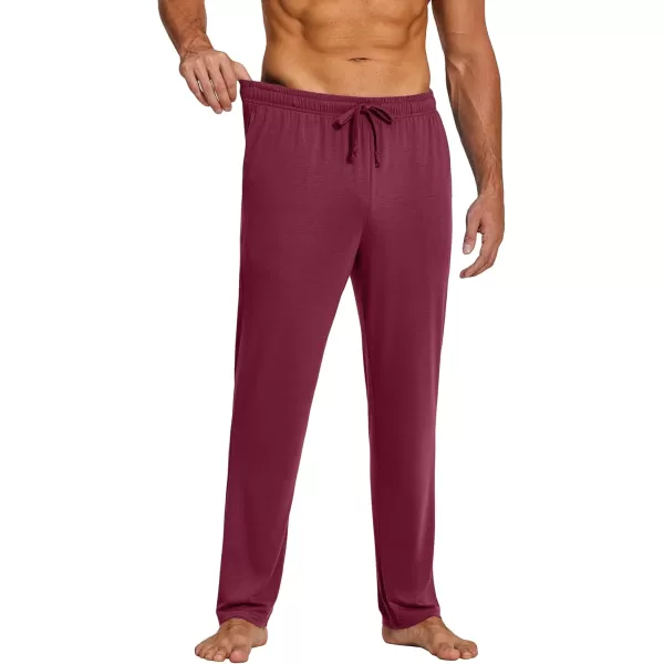 COOFANDY Men's Yoga Sweatpants Lightweight Open Bottom Lounge Pants Casual Drawstring Jogger Pants with Pockets