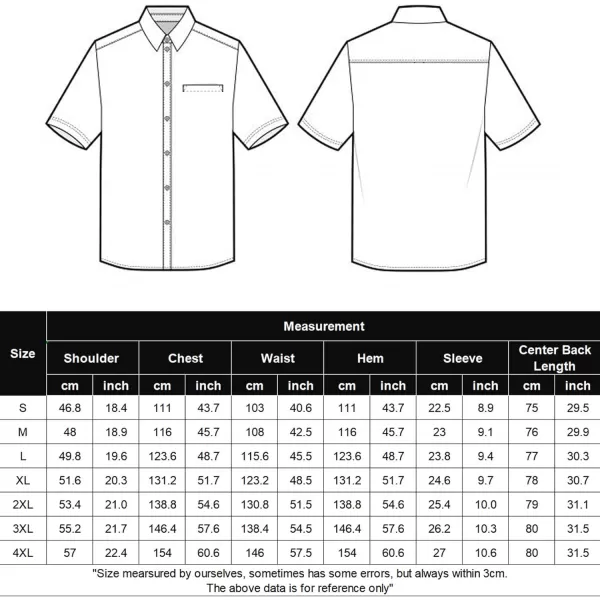 COOFANDY Mens Casual Linen Shirt Short Sleeve Button Down Shirt Summer Beach Hawaiian Shirts