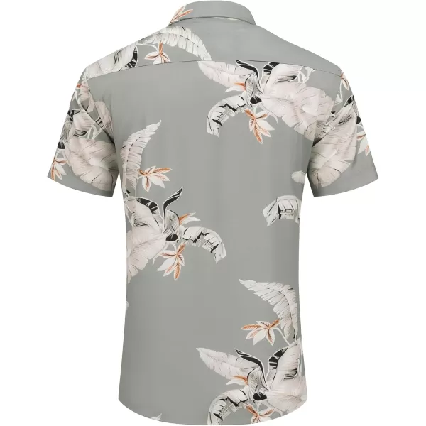 COOFANDY 2024 Hawaiian Shirts for Men Short Sleeve Button Up Tropical Summer Beach Shirt with Pocket
