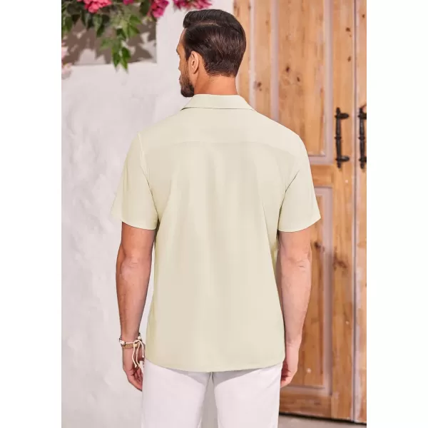 COOFANDY 2024 Hawaiian Shirts for Men Short Sleeve Button Up Tropical Summer Beach Shirt with Pocket
