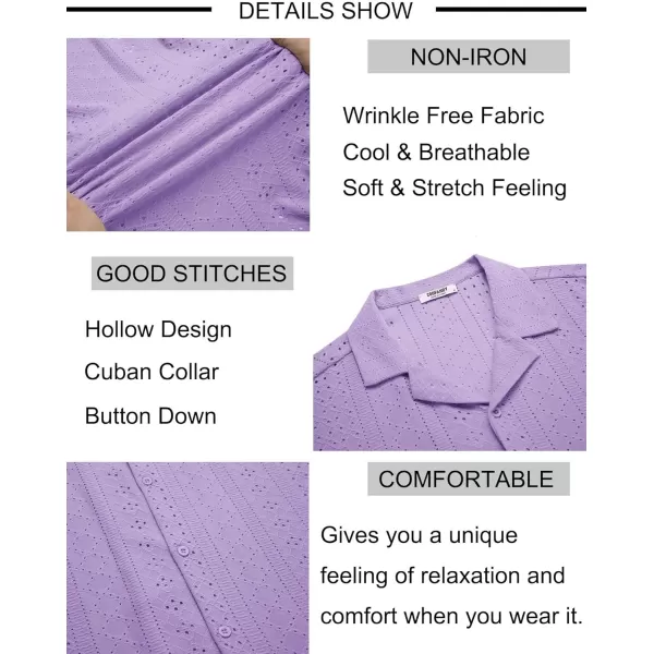 COOFANDY Mens Beach Shirt Short Sleeve Button Down Shirts Casual Cuban Collared Summer Vacation Tropical Shirts