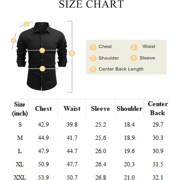 COOFANDY Men's Long Sleeve Denim Shirt Casual Button Down Untucked Shirts Lightweight Jacket