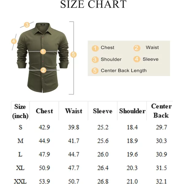 COOFANDY Men's Long Sleeve Denim Shirt Casual Button Down Untucked Shirts Lightweight Jacket