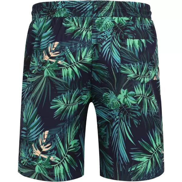COOFANDY Men's Swim Trunks Board Shorts Summer Beach Shorts Swimsuit Swimwear for Men - No Liner