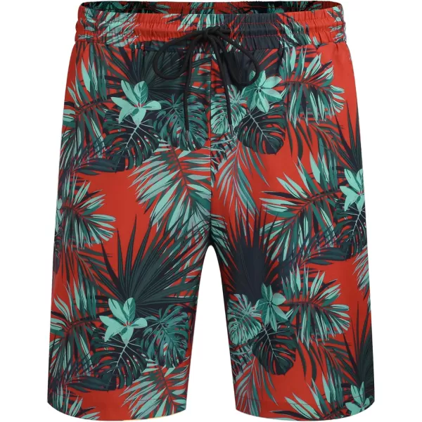 COOFANDY Men's Swim Trunks Board Shorts Summer Beach Shorts Swimsuit Swimwear for Men - No Liner