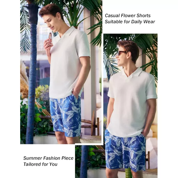 COOFANDY Men's Swim Trunks Board Shorts Summer Beach Shorts Swimsuit Swimwear for Men - No Liner