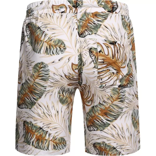 COOFANDY Men's Swim Trunks Board Shorts Summer Beach Shorts Swimsuit Swimwear for Men - No Liner