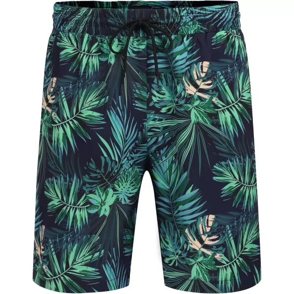 COOFANDY Men's Swim Trunks Board Shorts Summer Beach Shorts Swimsuit Swimwear for Men - No Liner