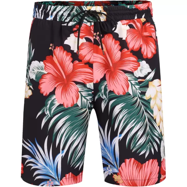 COOFANDY Men's Swim Trunks Board Shorts Summer Beach Shorts Swimsuit Swimwear for Men - No Liner