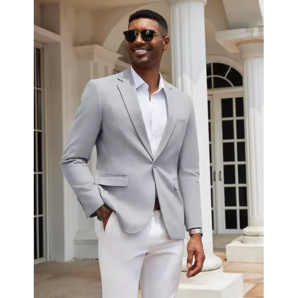 COOFANDY Mens Casual Blazer Slim Fit Sport Coats One Button Stylish Business Suit Jacket