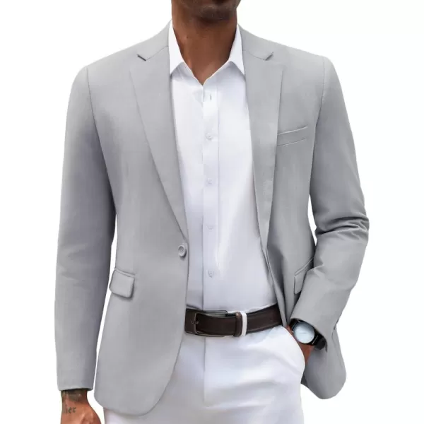 COOFANDY Mens Casual Blazer Slim Fit Sport Coats One Button Stylish Business Suit Jacket