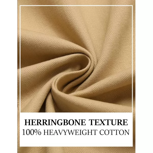 COOFANDY Men's Blazer Casual Slim Fit Herringbone Sport Coats Two Buttons Heavyweight Cotton Suit Jacket