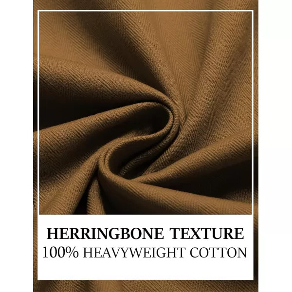 COOFANDY Men's Blazer Casual Slim Fit Herringbone Sport Coats Two Buttons Heavyweight Cotton Suit Jacket