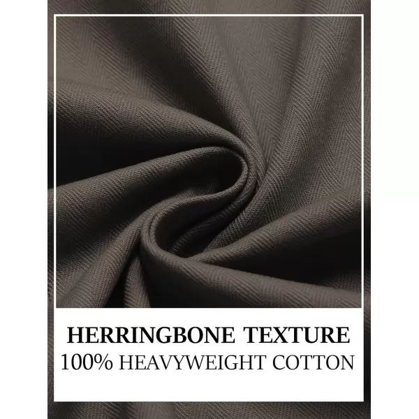 COOFANDY Men's Blazer Casual Slim Fit Herringbone Sport Coats Two Buttons Heavyweight Cotton Suit Jacket