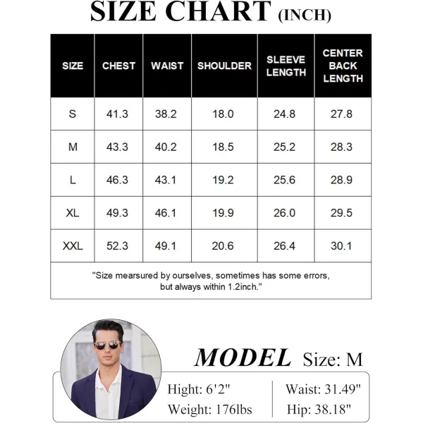 COOFANDY Mens Blazer Jacket One Button Casual Suit Jackets Stretch Knit Sport Coat