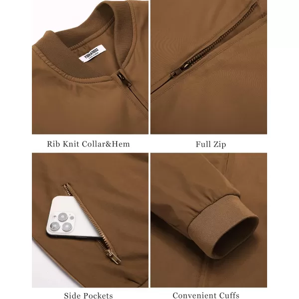 COOFANDY Men's Bomber Jacket Lightweight Casual Stylish Light Flight Jacket Windbreaker Varsity Jackets