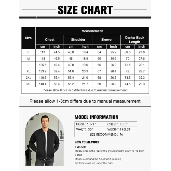 COOFANDY Men's Bomber Jacket Lightweight Casual Stylish Light Flight Jacket Windbreaker Varsity Jackets
