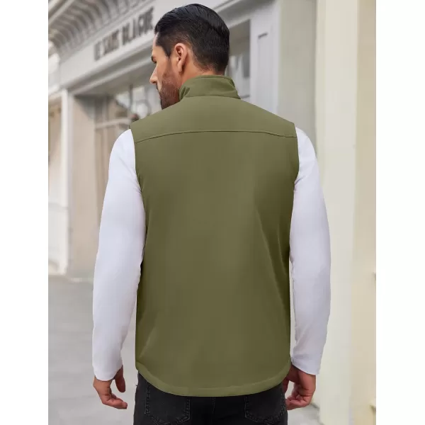 COOFANDY Men's Casual Outerwear Vest Lightweight Zip Up Sleeveless Jacket Outdoor Work Hiking Travel Golf Vest with Pockets