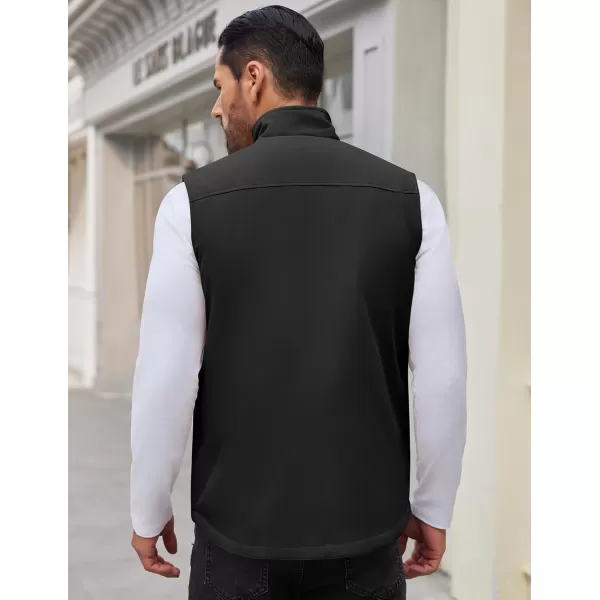 COOFANDY Men's Casual Outerwear Vest Lightweight Zip Up Sleeveless Jacket Outdoor Work Hiking Travel Golf Vest with Pockets