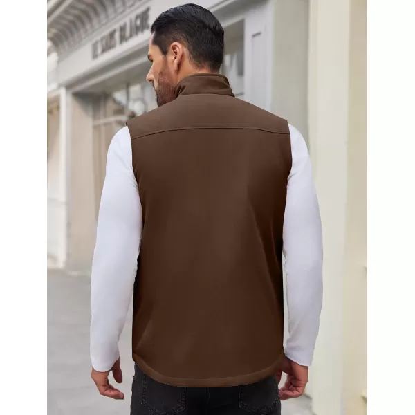 COOFANDY Men's Casual Outerwear Vest Lightweight Zip Up Sleeveless Jacket Outdoor Work Hiking Travel Golf Vest with Pockets
