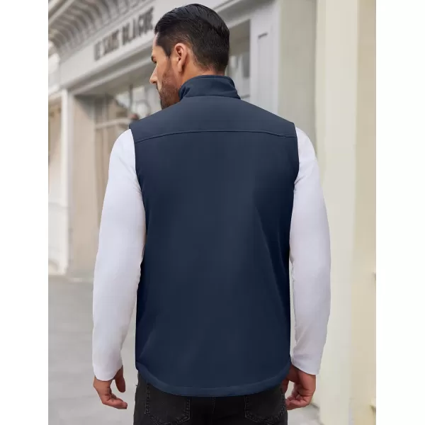COOFANDY Men's Casual Outerwear Vest Lightweight Zip Up Sleeveless Jacket Outdoor Work Hiking Travel Golf Vest with Pockets