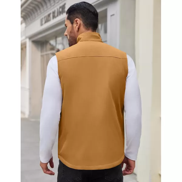 COOFANDY Men's Casual Outerwear Vest Lightweight Zip Up Sleeveless Jacket Outdoor Work Hiking Travel Golf Vest with Pockets