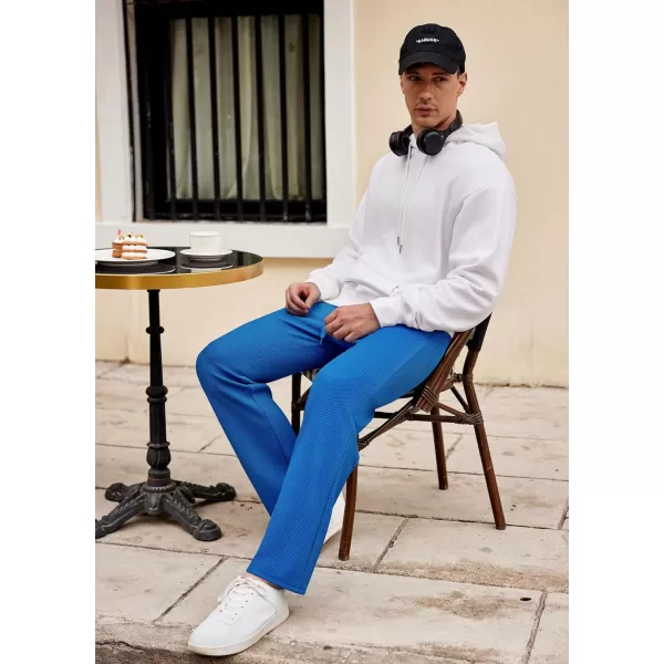 COOFANDY Men's Casual Sweatpants Elastic Waist Drawstring Lounge Pants Straight Leg Trousers with Pockets