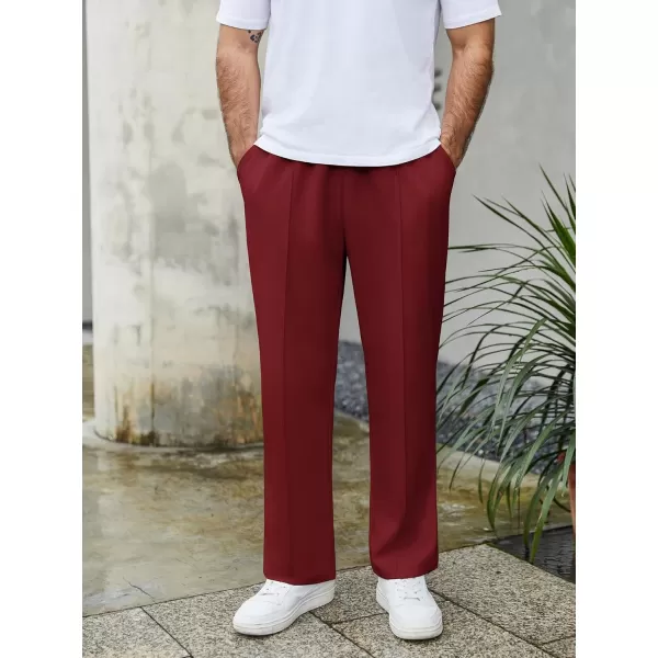 COOFANDY Men's Knit Sweatpants Lightweight Open Bottom Casual Pants Drawstring Jogger Yoga Pants with Pockets