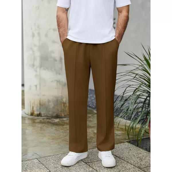 COOFANDY Men's Knit Sweatpants Lightweight Open Bottom Casual Pants Drawstring Jogger Yoga Pants with Pockets