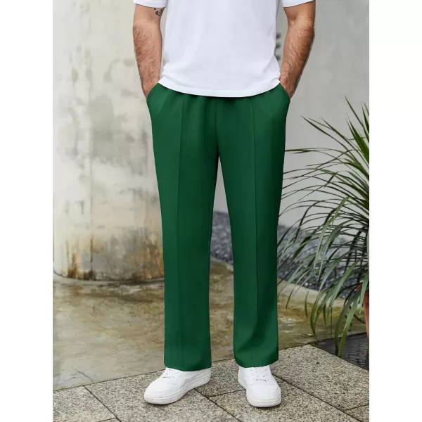 COOFANDY Men's Knit Sweatpants Lightweight Open Bottom Casual Pants Drawstring Jogger Yoga Pants with Pockets