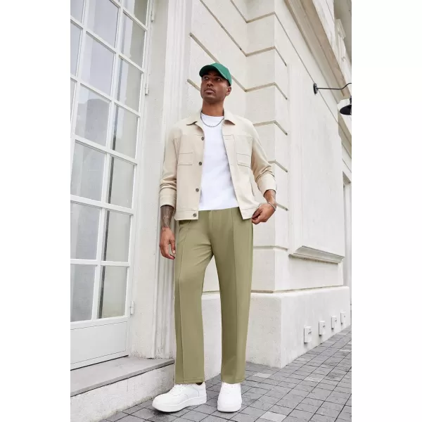 COOFANDY Men's Knit Sweatpants Lightweight Open Bottom Casual Pants Drawstring Jogger Yoga Pants with Pockets