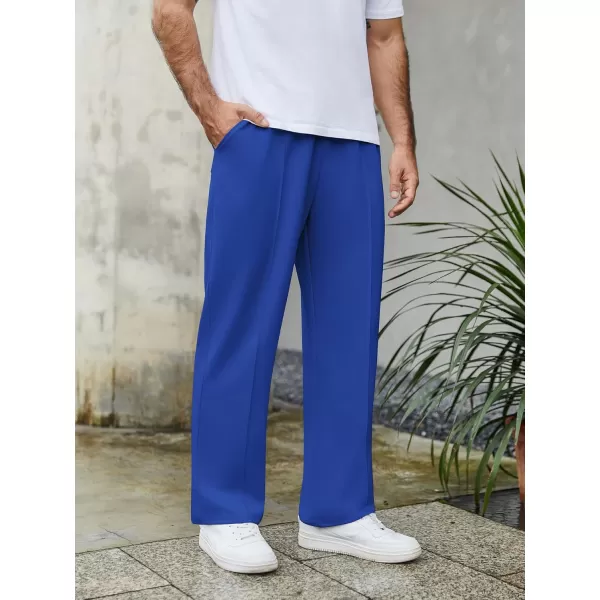 COOFANDY Men's Knit Sweatpants Lightweight Open Bottom Casual Pants Drawstring Jogger Yoga Pants with Pockets
