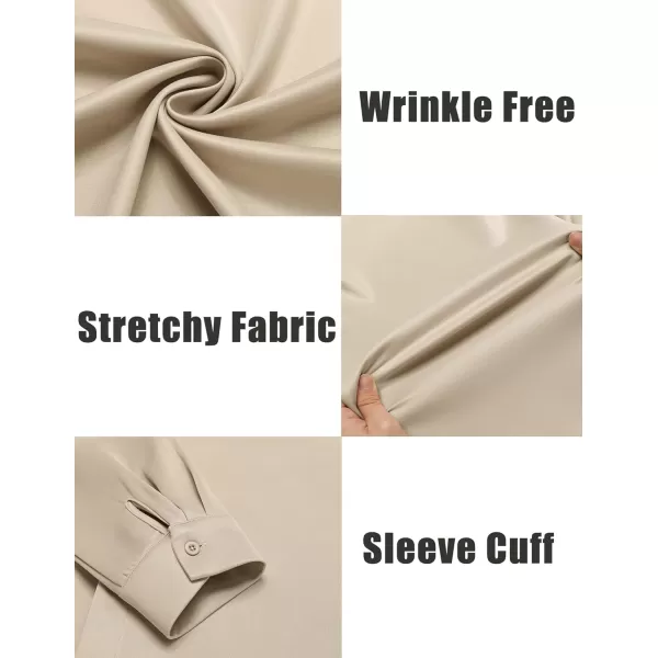 COOFANDY Men's Long Sleeve Wrinkle Free Shirts Casual Button Down Shirts Untucked Dress Shirt