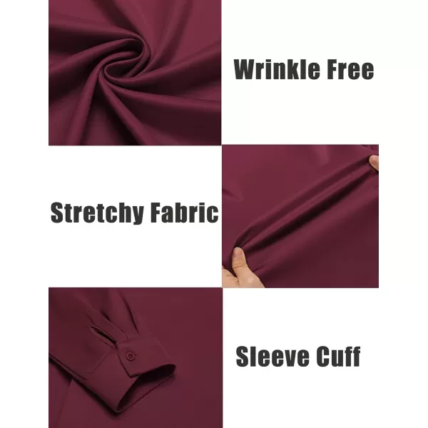 COOFANDY Men's Long Sleeve Wrinkle Free Shirts Casual Button Down Shirts Untucked Dress Shirt
