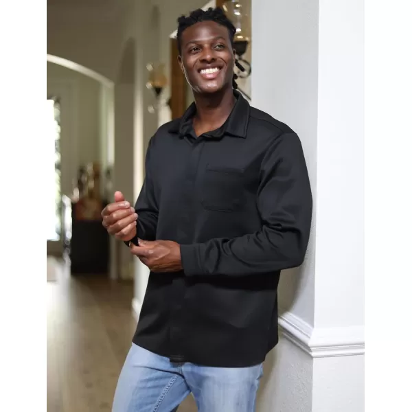 COOFANDY Men's Long Sleeve Wrinkle Free Shirts Casual Button Down Shirts Untucked Dress Shirt