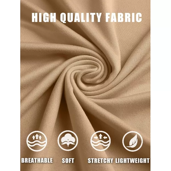COOFANDY Men's Slim Fit Basic Turtleneck T-Shirt Long Sleeve Solid T Shirts Casual Knit Pullover Thermal Tops