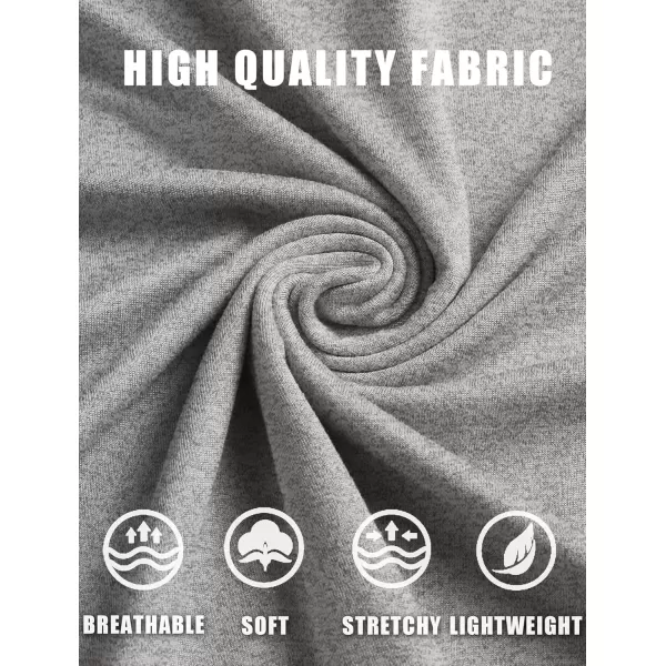 COOFANDY Men's Slim Fit Basic Turtleneck T-Shirt Long Sleeve Solid T Shirts Casual Knit Pullover Thermal Tops